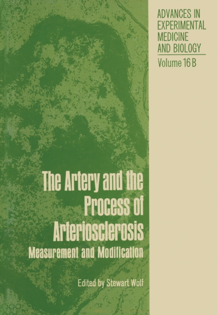 Book Cover for Artery and the Process of Arteriosclerosis by Stewart Wolf