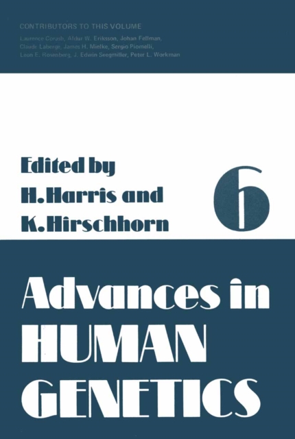 Book Cover for Advances in Human Genetics 6 by Harry Harris