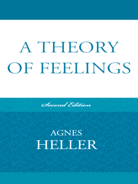 Book Cover for Theory of Feelings by Agnes Heller