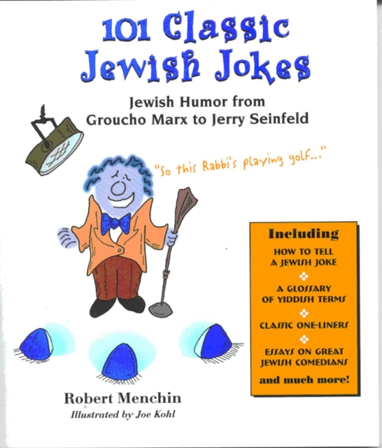 Book Cover for 101 Classic Jewish Jokes by Robert Menchin