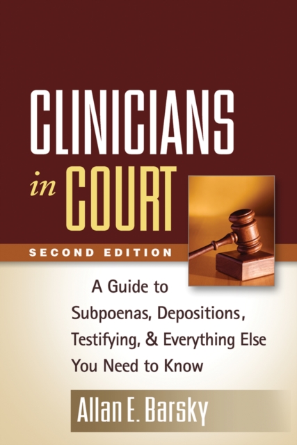 Book Cover for Clinicians in Court by Allan E. Barsky