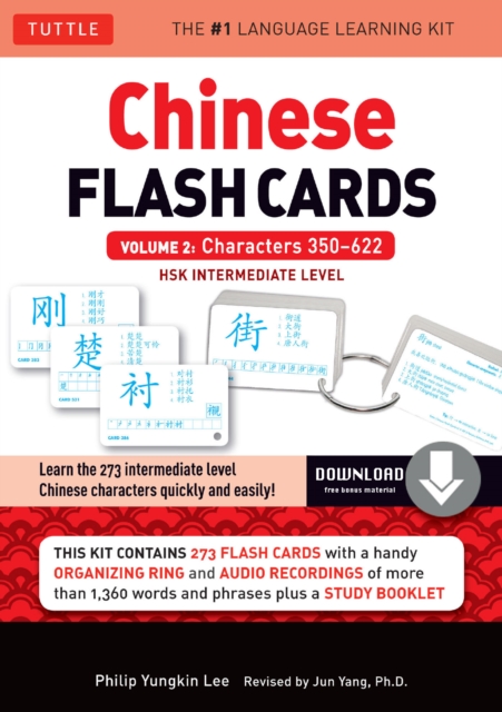 Book Cover for Chinese Flash Cards Kit Ebook Volume 2 by Philip Yungkin Lee