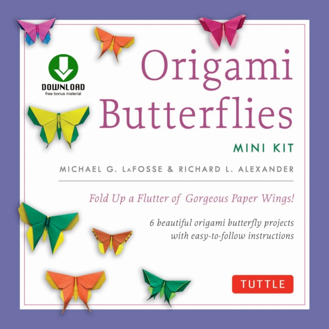 Book Cover for Origami Butterflies Mini Kit Ebook by Michael G. LaFosse, Richard L. Alexander