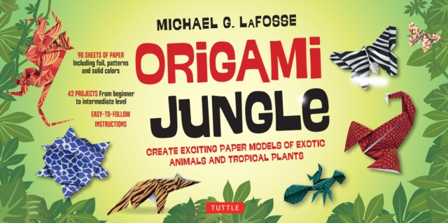 Book Cover for Origami Jungle Ebook by LaFosse, Michael G.