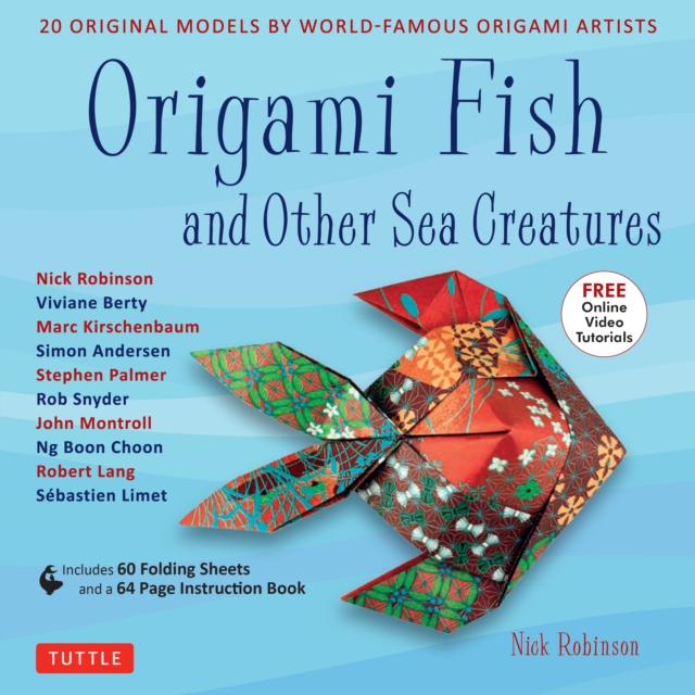 Book Cover for Origami Fish and Other Sea Creatures Ebook by Nick Robinson