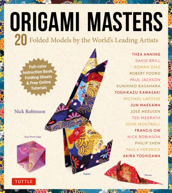 Book Cover for Origami Masters Ebook by Nick Robinson