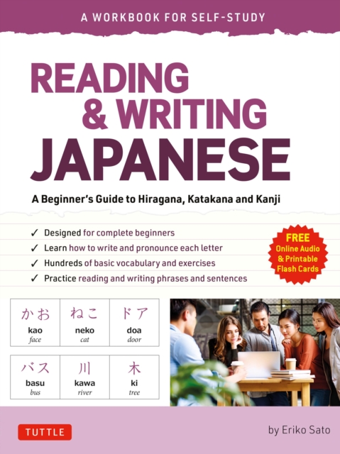 Book Cover for Reading & Writing Japanese: A Workbook for Self-Study by Eriko Sato