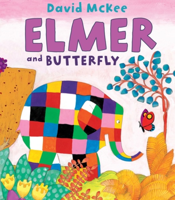 Book Cover for Elmer and Butterfly by David McKee