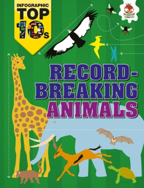 Book Cover for Record-Breaking Animals by Richards, Jon|Simkins, Ed