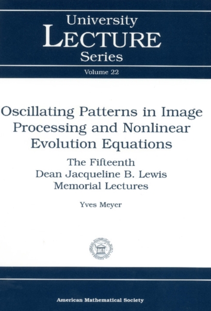 Book Cover for Oscillating Patterns in Image Processing and Nonlinear Evolution Equations by Yves Meyer