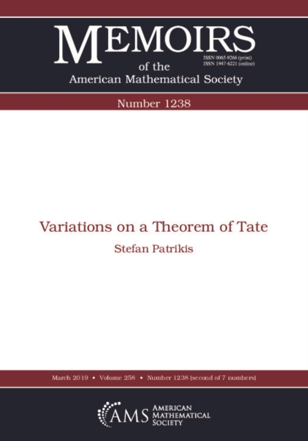 Book Cover for Variations on a Theorem of Tate by Stefan Patrikis