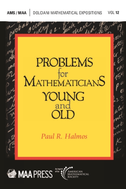 Book Cover for Problems for Mathematicians, Young and Old by Paul R Halmos