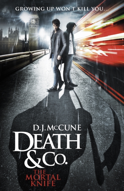 Book Cover for Mortal Knife by D. J. McCune