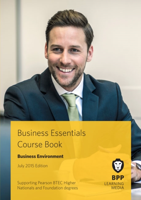 Book Cover for Business Essentials - Business Environment Course Book 2015 by BPP Learning Media