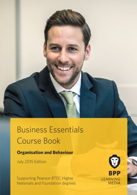 Book Cover for Business Essentials - Organisation and Behaviour Course Book 2015 by BPP Learning Media