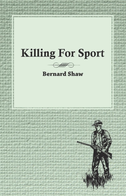 Book Cover for Killing For Sport - Essays by Various Writers by Various