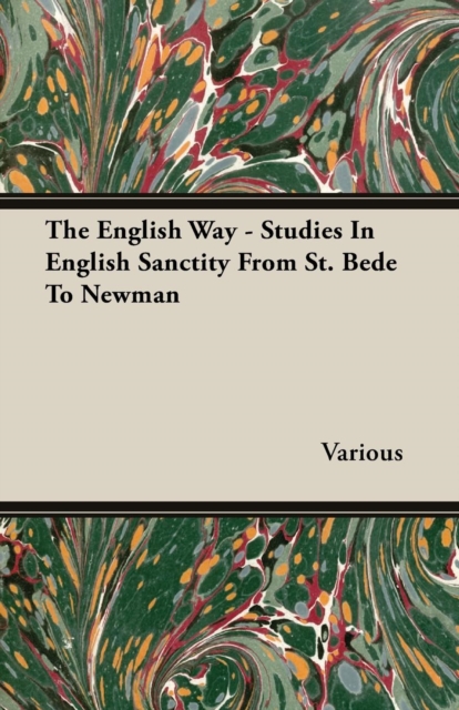 Book Cover for English Way - Studies In English Sanctity From St. Bede To Newman by Various