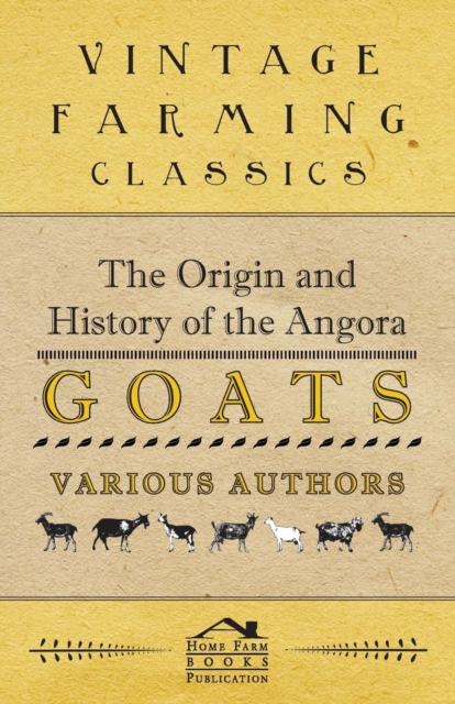 Book Cover for Origin and History of the Angora Goats by Various