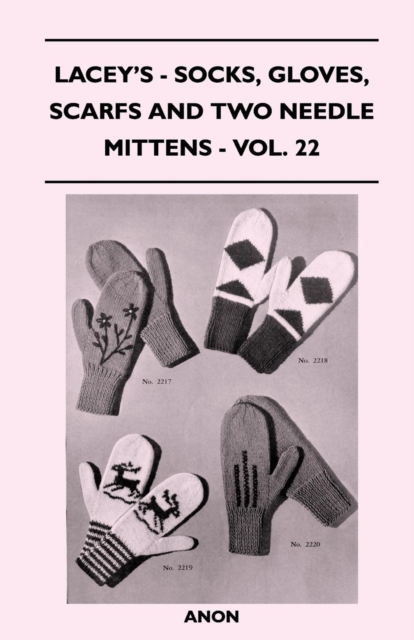 Book Cover for Socks, Gloves, Scarfs and Two Needle Mittens by Anon