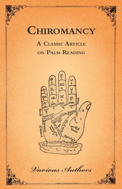 Book Cover for Chiromancy - A Classic Article on Palm Reading by Anon