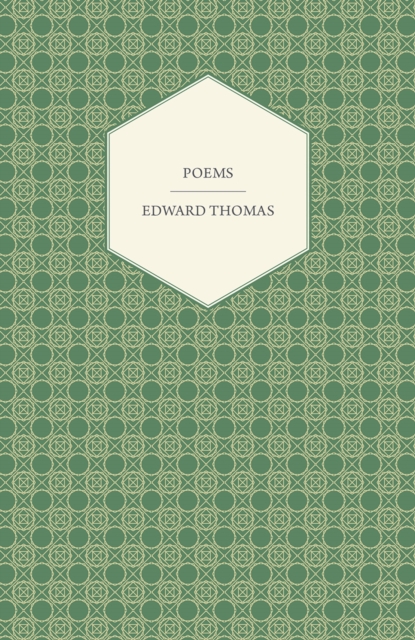 Book Cover for Poems by Thomas, Edward