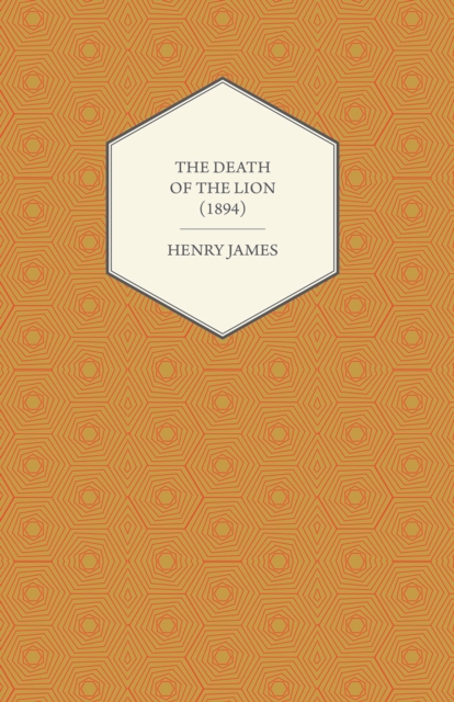 Book Cover for Death of the Lion (1894) by Henry James