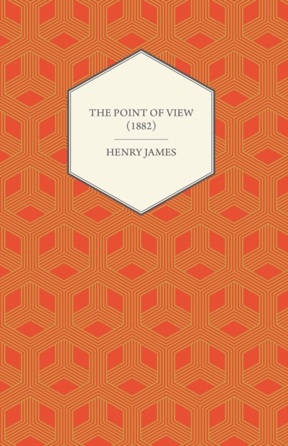 Book Cover for Point of View (1882) by Henry James