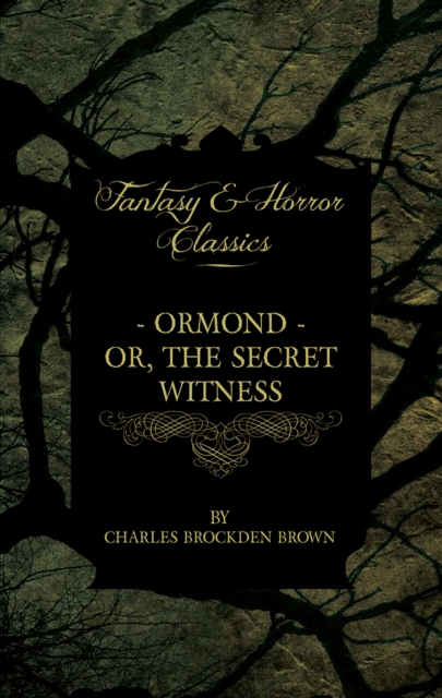 Book Cover for Ormond - Or, The Secret Witness by Brown, Charles Brockden