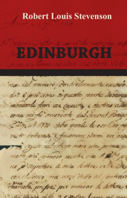 Book Cover for Edinburgh by Stevenson, Robert Louis