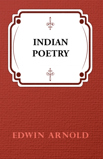 Book Cover for Indian Poetry by Arnold, Edwin