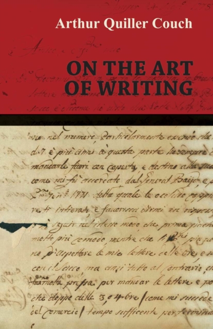 Book Cover for On the Art of Writing by Arthur Quiller Couch