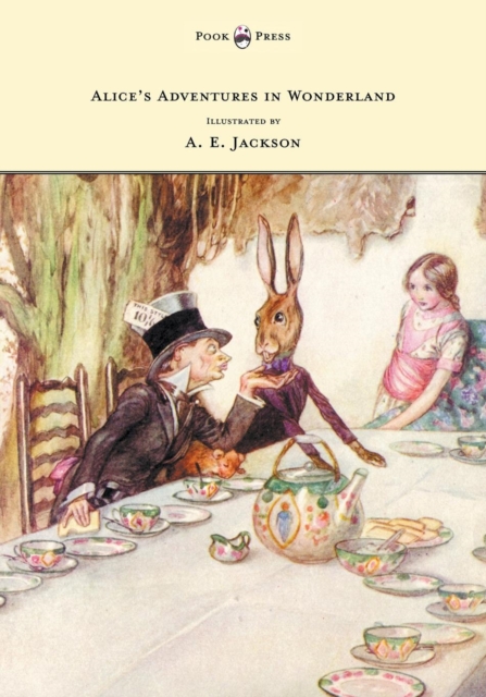 Book Cover for Alice's Adventures in Wonderland - Illustrated by A. E. Jackson by Lewis Carroll