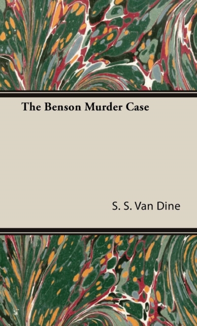 Book Cover for Benson Murder Case by S. S. Van Dine