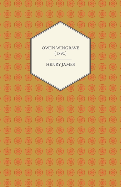 Book Cover for Owen Wingrave (1892) by Henry James