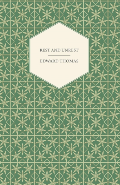 Book Cover for Rest and Unrest by Thomas, Edward