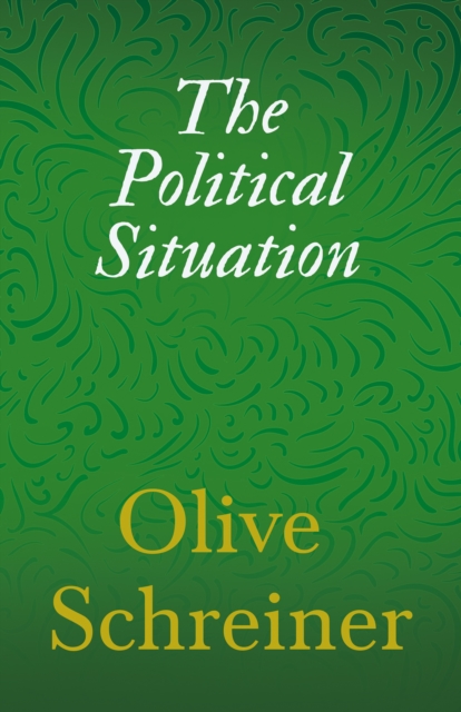 Book Cover for Political Situation by Olive Schreiner