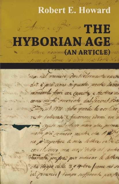 Book Cover for Hyborian Age (An Article) by Robert E. Howard