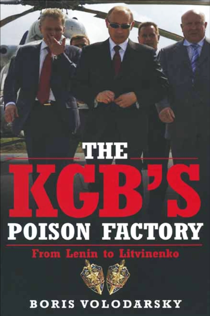 Book Cover for KGB's Poison Factory by Boris Volodarsky