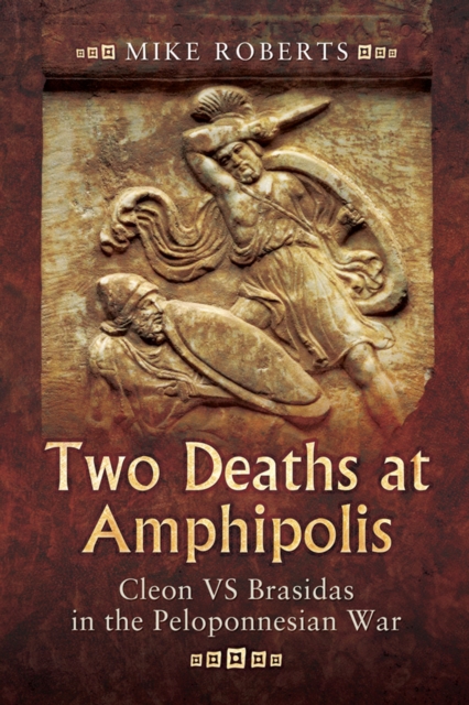 Book Cover for Two Deaths at Amphipolis by Mike Roberts