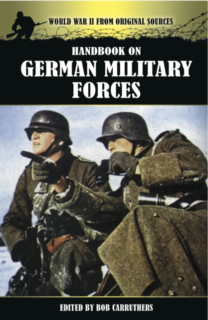 Book Cover for Handbook on German Military Forces by Bob Carruthers