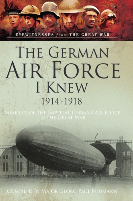 Book Cover for German Air Force I Knew 1914-1918 by Bob Carruthers