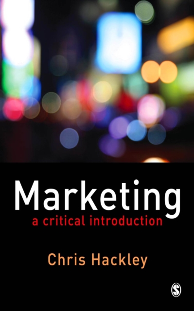 Book Cover for Marketing by Chris Hackley