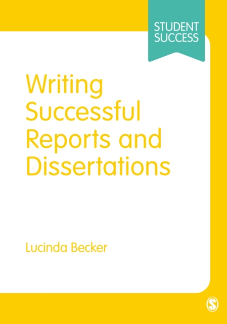 Book Cover for Writing Successful Reports and Dissertations by Lucinda Becker