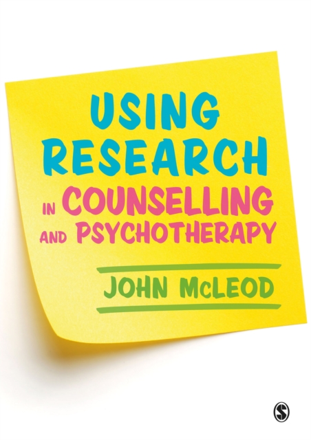 Book Cover for Using Research in Counselling and Psychotherapy by John McLeod