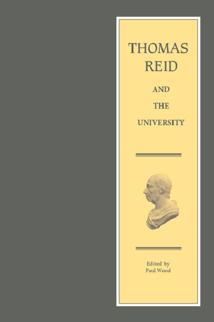 Book Cover for Thomas Reid and the University by Thomas Reid