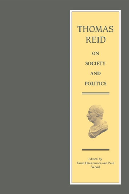 Book Cover for Thomas Reid on Society and Politics by Thomas Reid