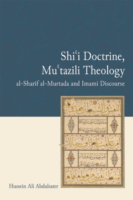 Book Cover for Shi'i Doctrine, Mu'tazili Theology by Hussein Ali Abdulsater