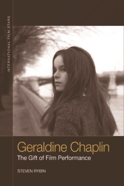 Book Cover for Geraldine Chaplin by Steven Rybin