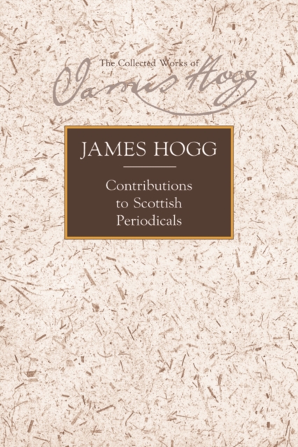 Book Cover for Contributions to Scottish Periodicals by James Hogg