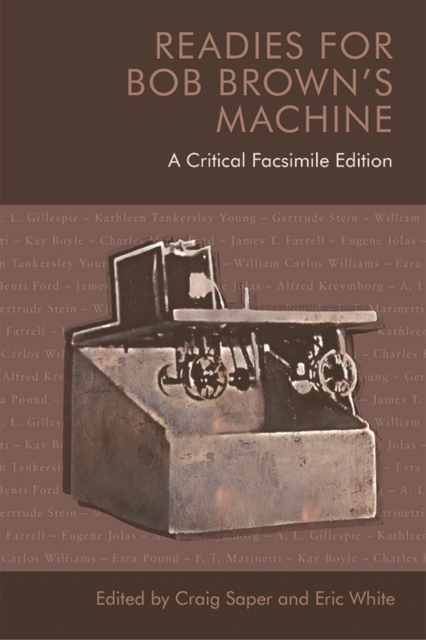 Book Cover for Readies for Bob Brown's Machine by Bob Brown